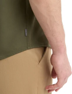 Best Icebreaker Merino Steveston Kurzarmhemd Herren Loden