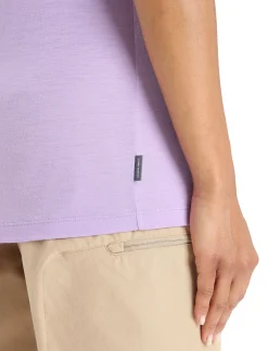 Best Icebreaker Merino Tech Lite Ii T-Shirt Spring Run Damen Purple Gaze