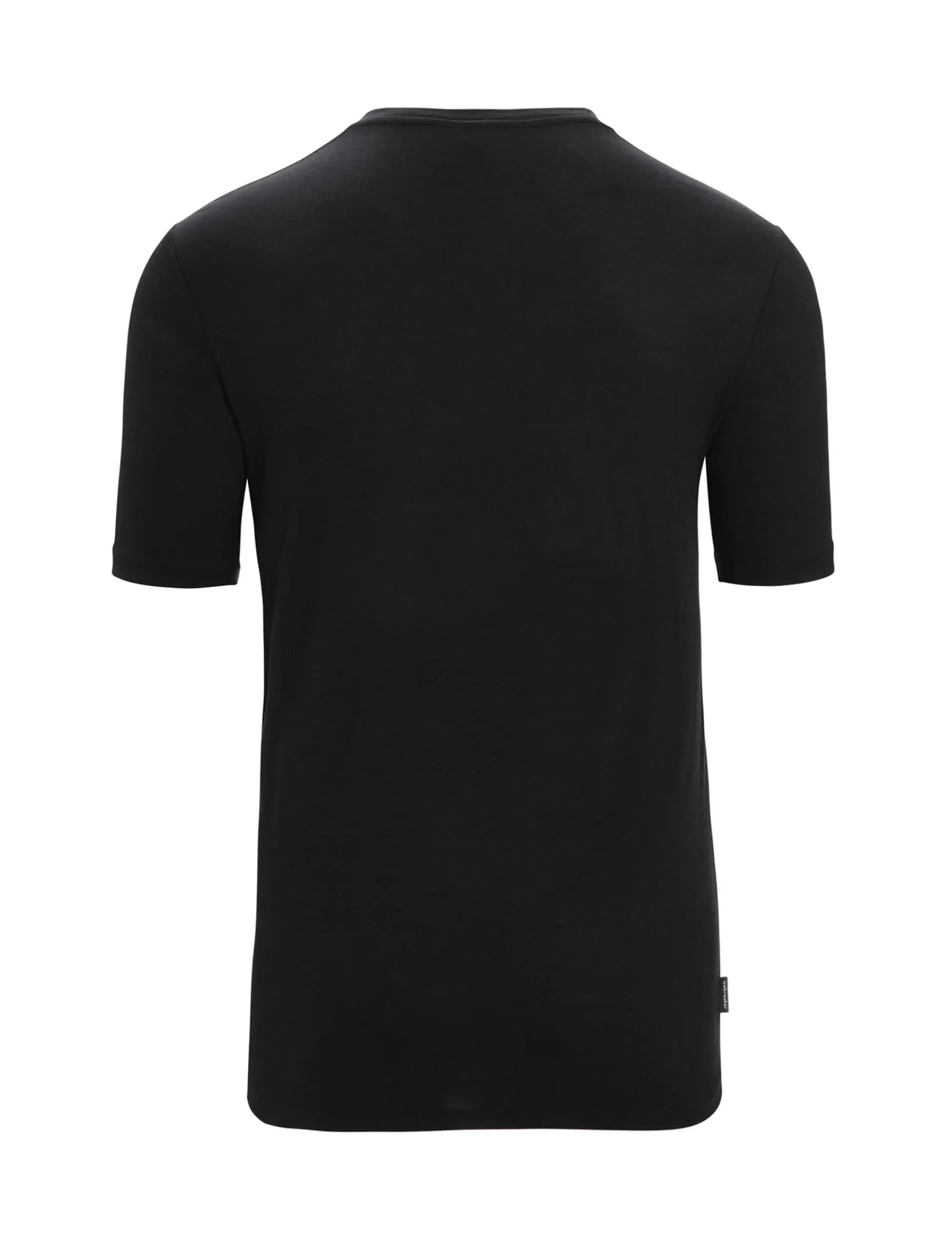Clearance Icebreaker Merino Tech Lite Ii T-Shirt Giant Ferns Herren Black