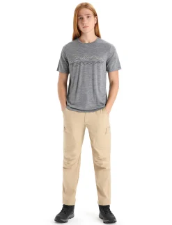 Hot Icebreaker Merino Tech Lite Ii T-Shirt Herren Gritstone Heather