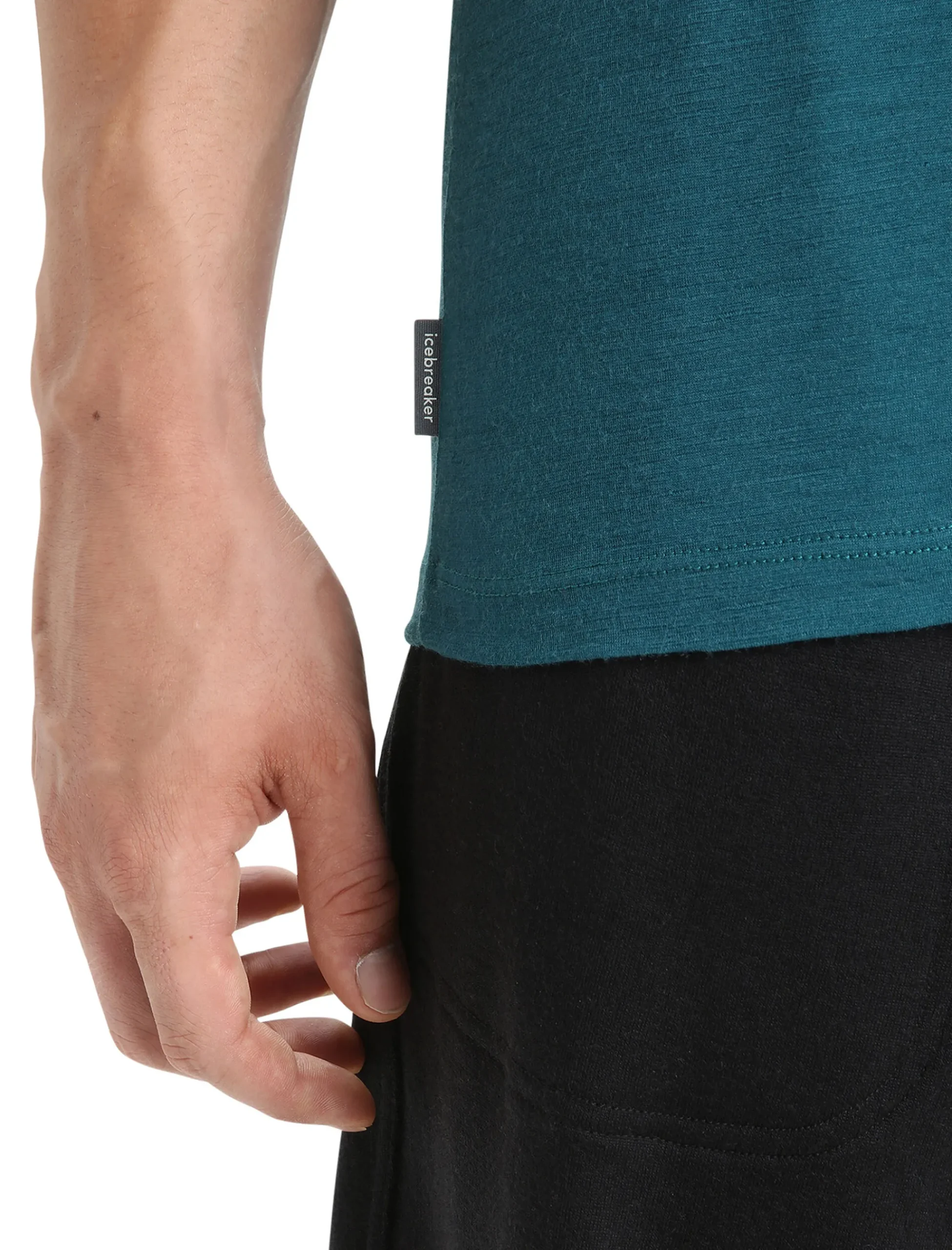 Store Icebreaker Merino Tech Lite Ii T-Shirt Wildflower Bloom Herren Green Glory