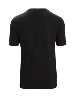Fashion Icebreaker Merino Tech Lite Ii T-Shirt Trail Hiker Herren Black