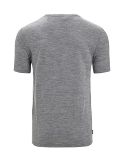 Cheap Icebreaker Merino Tech Lite Ii T-Shirt Nature Sprint Herren Gritstone Heather