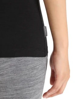Store Icebreaker Merino Tech Lite Ii T-Shirt Damen Black