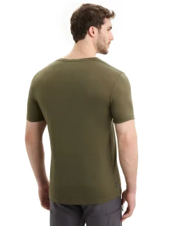 Cheap Icebreaker Merino Tech Lite Ii T-Shirt 7 Mountain Tops Eu Herren Loden