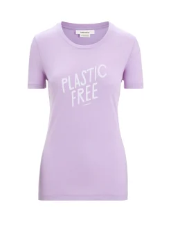 Hot Icebreaker Merino Tech Lite Ii T-Shirt Ib Natural Damen Purple Gaze