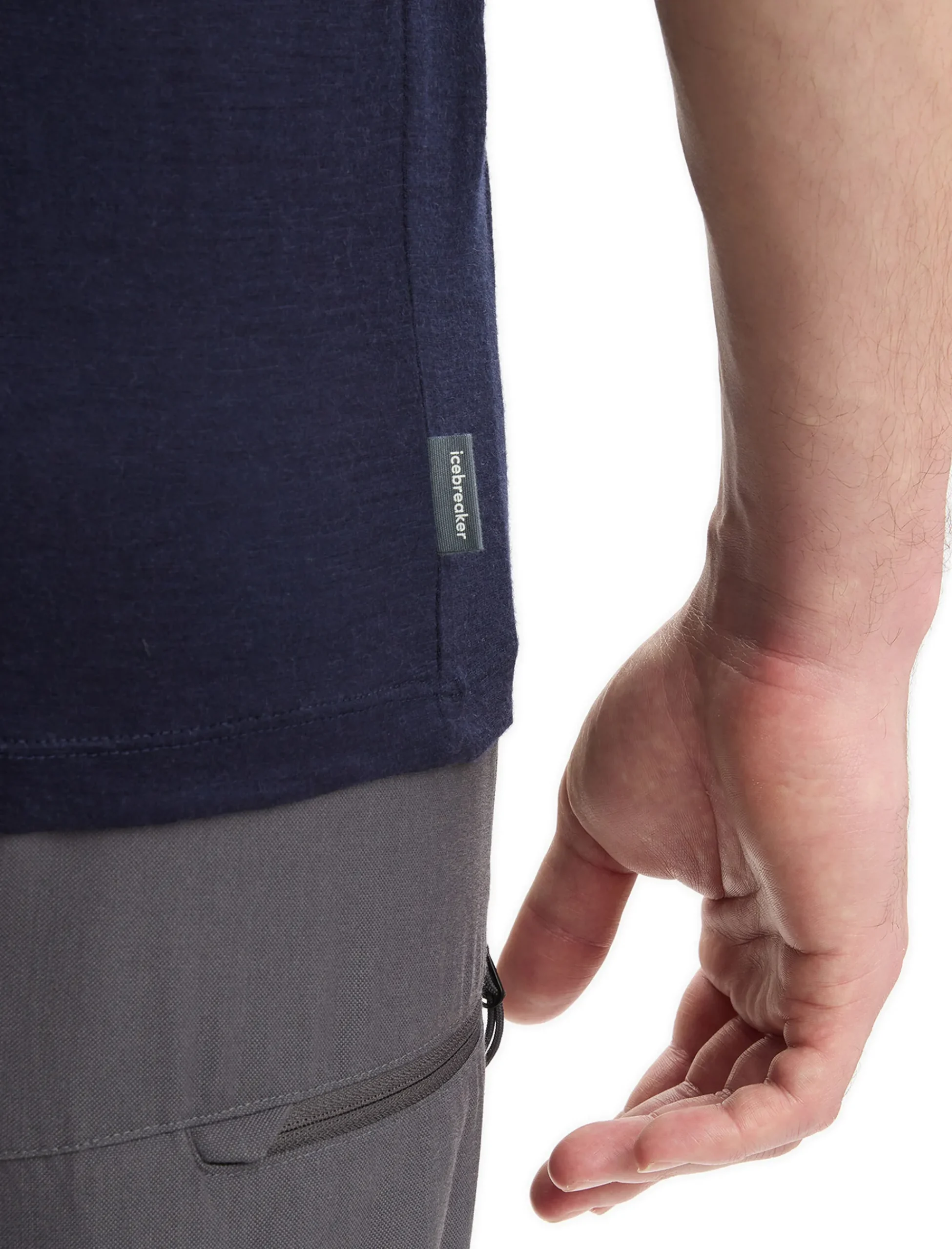 Cheap Icebreaker Merino Tech Lite Ii T-Shirt Canoe Companions Herren Midnight Navy