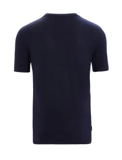 Cheap Icebreaker Merino Tech Lite Ii T-Shirt Canoe Companions Herren Midnight Navy