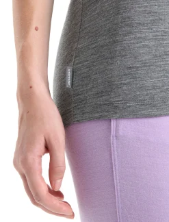 Flash Sale Icebreaker Merino Tech Lite Ii T-Shirt Springtime Flowers Damen Gritstone Heather