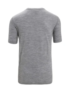 Flash Sale Icebreaker Merino Tech Lite Ii T-Shirt Cadence Paths Herren Gritstone Heather