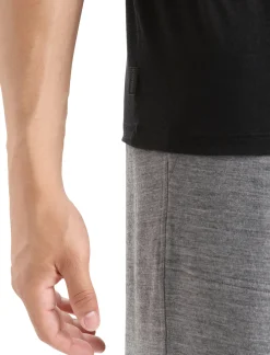 Clearance Icebreaker Merino Tech Lite Ii T-Shirt Herren Black