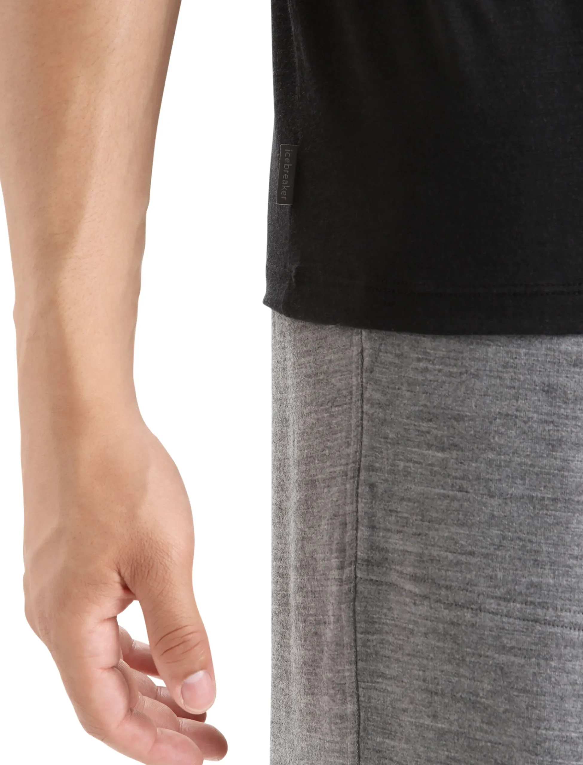 Clearance Icebreaker Merino Tech Lite Ii T-Shirt Herren Black