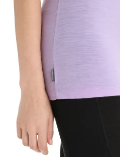New Icebreaker Merino Tech Lite Ii T-Shirt Damen Purple Gaze