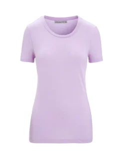 New Icebreaker Merino Tech Lite Ii T-Shirt Damen Purple Gaze
