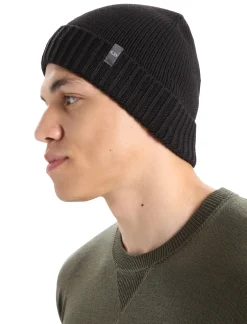 Outlet Icebreaker Merino Vela Cuff Beanie Unisex Black