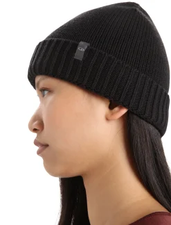 Outlet Icebreaker Merino Vela Cuff Beanie Unisex Black