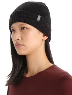 Outlet Icebreaker Merino Vela Cuff Beanie Unisex Black