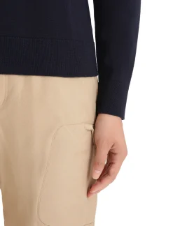 Online Icebreaker Merino Wilcox Sweater Damen Midnight Navy