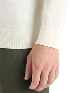 Hot Icebreaker Merino Wilcox Sweater Herren Chalk