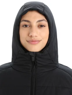 Best Sale Icebreaker Merinoloft™ Collingwood Ii 3/4 Kapuzenjacke Damen Black