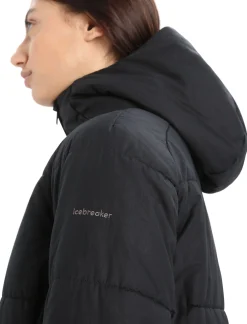 Best Sale Icebreaker Merinoloft™ Collingwood Ii 3/4 Kapuzenjacke Damen Black