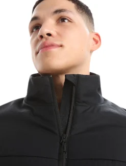 Best Icebreaker Merinoloft™ Jacke Herren Black