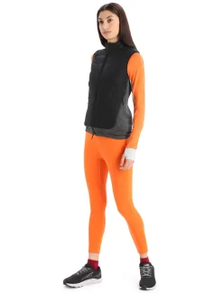 Discount Icebreaker Merinoloft™ Weste Damen Black/Jet Heather