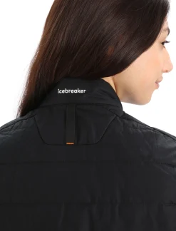 Discount Icebreaker Merinoloft™ Weste Damen Black/Jet Heather
