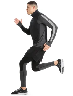 Store Icebreaker Merinoloft™ Weste Herren Black/Jet Heather