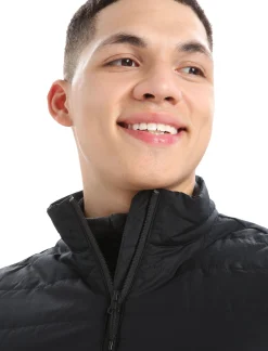 Store Icebreaker Merinoloft™ Weste Herren Black/Jet Heather