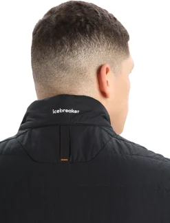 Store Icebreaker Merinoloft™ Weste Herren Black/Jet Heather