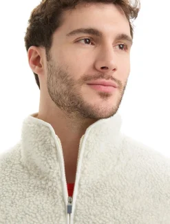 Best Icebreaker Realfleece™ Merino High Pile Weste Herren Ecru Heather/Snow