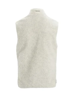 Best Icebreaker Realfleece™ Merino High Pile Weste Herren Ecru Heather/Snow