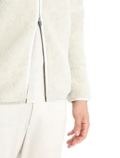 Cheap Icebreaker Realfleece™ Merino High Pile Zip-Jacke Herren Ecru Heather/Snow