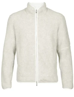 Cheap Icebreaker Realfleece™ Merino High Pile Zip-Jacke Herren Ecru Heather/Snow