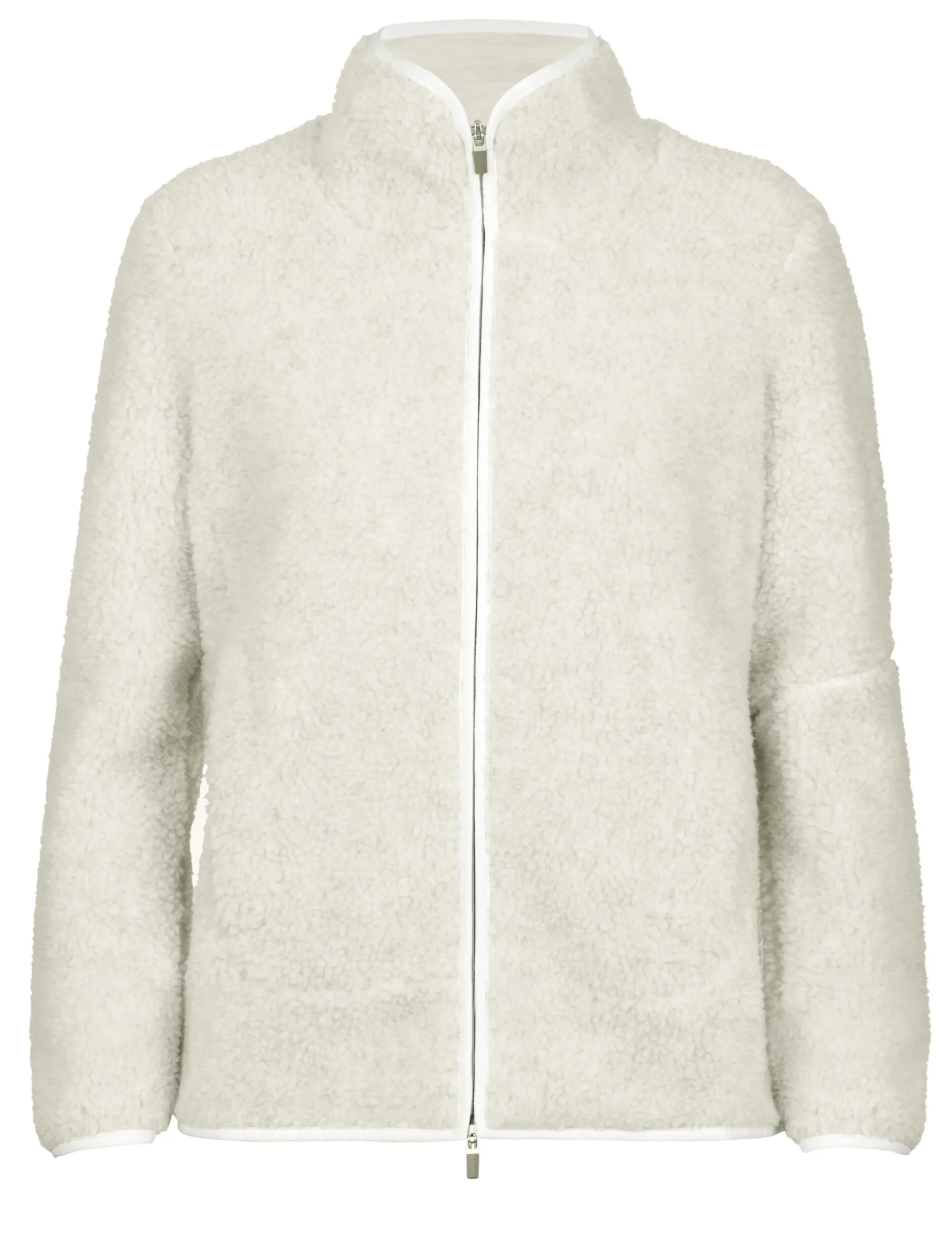 Discount Icebreaker Realfleece™ Merino High Pile Zip-Jacke Damen Ecru Heather/Snow