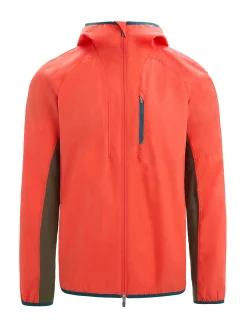 Flash Sale Icebreaker Shell+™ Merino Cotton Windbreaker Herren Vibrant Earth/Loden