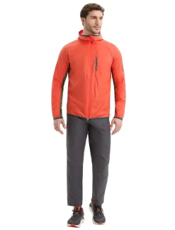 Flash Sale Icebreaker Shell+™ Merino Cotton Windbreaker Herren Vibrant Earth/Loden