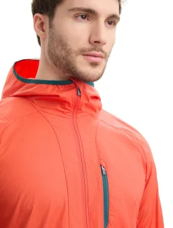 Flash Sale Icebreaker Shell+™ Merino Cotton Windbreaker Herren Vibrant Earth/Loden