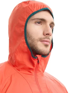 Flash Sale Icebreaker Shell+™ Merino Cotton Windbreaker Herren Vibrant Earth/Loden