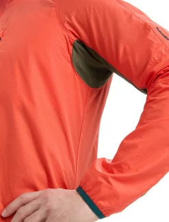 Flash Sale Icebreaker Shell+™ Merino Cotton Windbreaker Herren Vibrant Earth/Loden