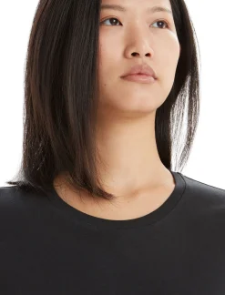Shop Icebreaker Tencel™ Cotton T-Shirt Damen Black
