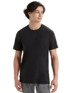 Best Sale Icebreaker Tencel™ Cotton T-Shirt Herren Black