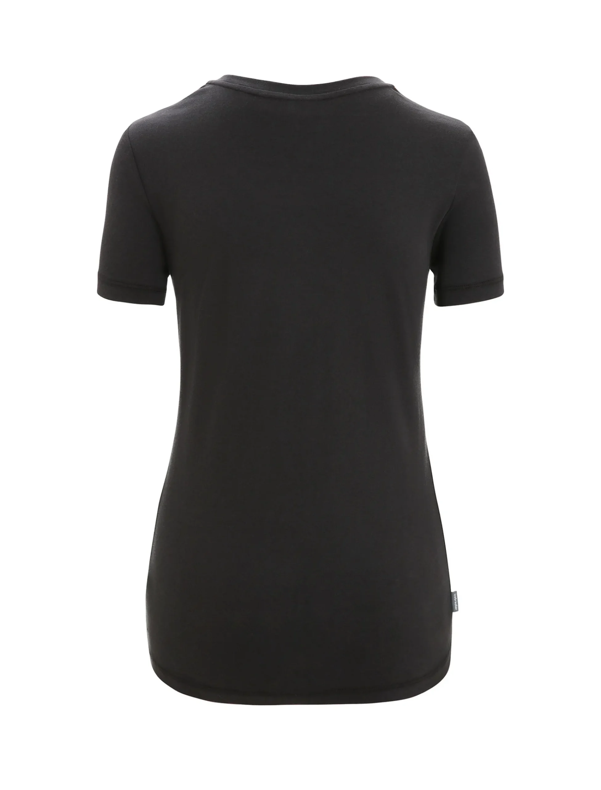 New Icebreaker Tencel Cotton T-Shirt Natural Damen Black