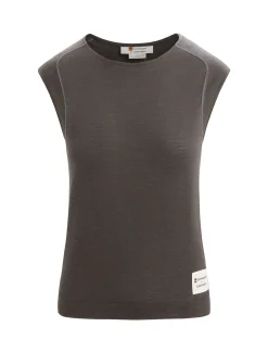 Discount Icebreaker Timberland X Merino Leinen Armelloses Top Damen Onyx