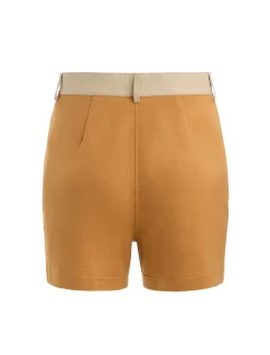 Clearance Icebreaker Timberland X Merino Terry Chino Shorts Damen Wheat Boot/Sand
