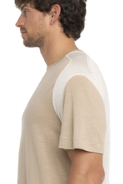 Store Icebreaker Timberland X Merino Zoneknit™ T-Shirt Herren Sand/Chalk