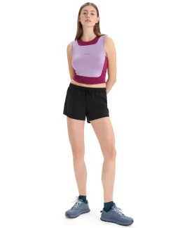 Discount Icebreaker Zoneknit™ Merino Bh-Tanktop Damen Purple Gaze/Go Berry