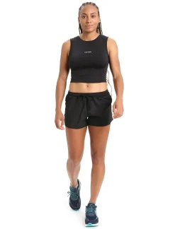Discount Icebreaker Zoneknit™ Merino Bh-Tanktop Damen Black