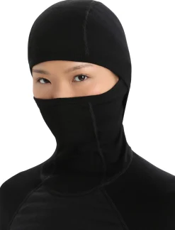 New Icebreaker Zoneknit™ Merino Isolierter Zip-Hoodie Damen Black